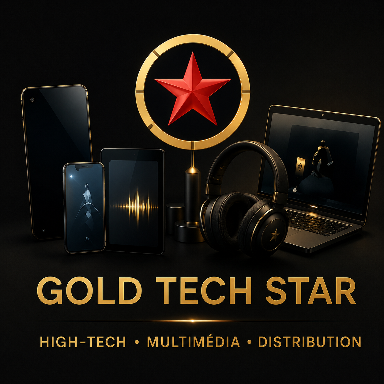 Gold Tech Star